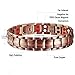 Mens 99.9% Pure Copper Bracelet Magnetic Therapy Health Wristband Jewelry Benefits 3500 Gauss Magnets for Women Arthritis Pain Relief