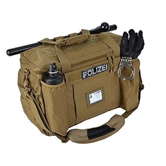 Dönges Polizei Ausrüstungstasche – 35 Liter, 50x22x32 Cm, Mit Molle & Verstellbaren Fächern