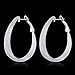 Newtrip 925 Sterling Silver Fashion Classic Big Hoop Drop Dangle Earring, Style5