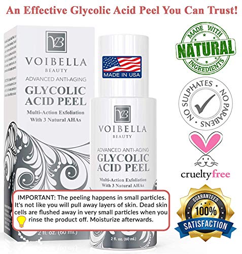 Glycolic Acid Peel & Facial Exfoliator with Lactic Acid and Pyruvic Fruit Acid (AHA) - Anti-Aging Ch - //medicalbooks.filipinodoctors.org