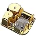 18 Note Musical Mechanism Movement for DIY Music Box, My Heart Will Go On, Golden Clockwork Music Movement