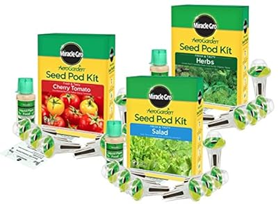 Fresh and Tasty Seed Kit Bundle by Aerogarden Tomato Salad Herbs