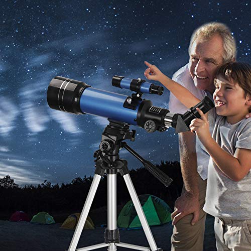 image for ZENSTYLE 70mm Refractor Telescope Portable Telescope for Kids and Astr