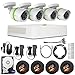 EZVIZ FULL HD 1080p Outdoor Surveillance System, 4 Weatherproof HD Security Cameras, 8 Channel 1TB DVR Storage, 100ft Night Vision, Customizable Motion Detection