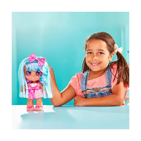 Kindi-Kids-Fun-Time-Friends-Bella-Bow Kindi Kids Fun Time Friends Bella Bow, Pre-school Kindi Kids 10 inch doll and 2 Shopkin Accessories