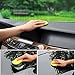 4 Pack Car Wash Mitts - Premium Chenille Microfiber Scratch-Free Cleaning Gloves - Ultra-soft Polishing Cloth,Double Sided,Use Wet or Dry