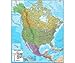 North America Laminated Wall Map