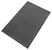 Guardian EcoGuard Indoor Wiper Floor Mat, Recycled Plastic and Rubber, 3' x 10', Charcoal