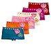 Girl's Seamless Hipster Panties - 6 Pair Set