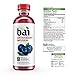 Bai Flavored Water, Brasilia Blueberry, Antioxidant Infused Drinks, 18 Fluid Ounce Bottles, 6 count