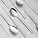 Brightbuy 5 set Chopsticks Spoon, Reusable Metal Stainless Steel Korean Chopstix Spoon Set Utensils Silverware Flatware Tableware