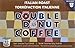Double Donut Coffee Pods, Italian Roast, Fresh Dark Roast Coffee in Single-Serve Capsules for Keurig K Cups Coffee Machines, 24 Count