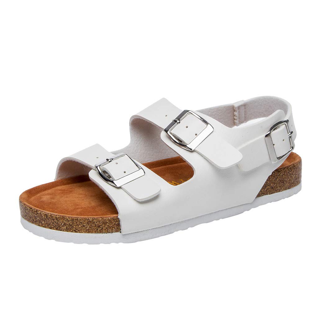 B07qgjn37z プラットフォーム ホワイト 7 コルクスリッパ アウトドア ガールズ ベスト ビーチ 19 ポスト Yezijin ホットセール Us サンダル 7 Us スリッパ Size ダブルバックルシューズ ヒール ホワイト フリップフロップ つま先 レディース aaa1219 滑り止め
