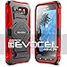 Galaxy S6 Active Case, Evocel [New Generation] Dual Layer Rugged Holster Case with Kickstand & Belt Clip for Samsung Galaxy S6 Active SM-G890 (Does NOT fit Regular S6 - S6 Active only), Red
