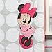 Disney Minnie Mouse Polka Dots 4 Piece Nursery Crib Bedding Set, Light Pink/White/Grey/Bright Raspberry