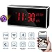 Hidden Camera, Monja PRO Spy Camera Clock, Real 1080P WiFi Cameras for Home, 160°Angle Wireless Nanny Cam, Superior 33FT IR Night Vision, Monitoring Detection, Loop Recording for Indoor Home Security