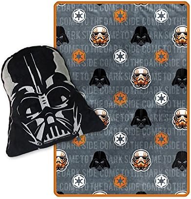 Star Wars Kids Disney Nogginz Pillow and Blanket Set