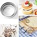 Cookie Cutters Pastry Fruit Cutters, Amison 12 Pcs Metal Stainless Steel Heart Star Circle Flower Shaped Mould