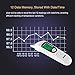PREVE Deluxe Medical Clinical Infrared Digital Ear Thermometer Fever Alarm Multiple Use for Babies,Infants,Children,Adults