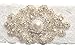 Wishprom Rhinestones Lace Wedding Bridal Garter Belt Set, Ivory