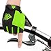 HTZPLOO Bike Gloves Cycling Gloves Biking Gloves for Men Women with Anti-Slip Shock-Absorbing Pad,Light Weight,Nice Fit,Half Finger Bicycle Gloves