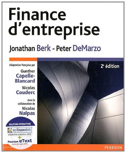 finance d'entreprise (2e édition) by (Paperback)