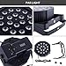 LED UP Lights, Nurxiovo Par Lights 18x1W DMX Stage Lights LED RGB Lighting with Sound Control 7 Channel for DJ, Party, Church, Wedding Clubs, Lighting, 8 Packs