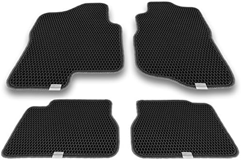Motliner Floor Mats, Custom Fit with Dual Layered Honeycomb Design for Chevrolet Suburban Tahoe GMC Yukon XL Denali 2007-2014. All Weather Heavy Duty Protection. EVA Material, Easy to Clean.