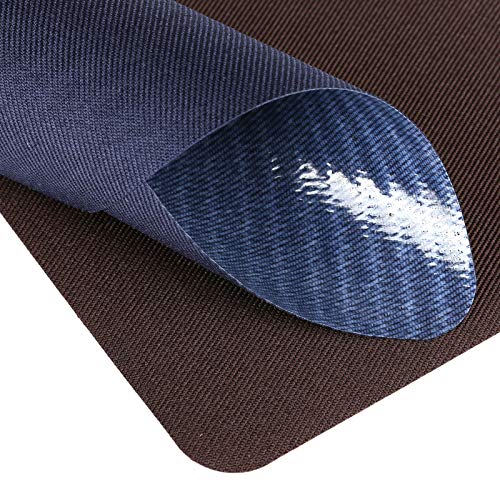 Naler 30 Pieces Iron on Patches Fabric Twill Patches for Clothing Jeans Jacket Cotton Jeans Repair Kit Art Craft Decoration Ornaments, 6 Colors (4.9" X 3.7") - Thumbnail 3