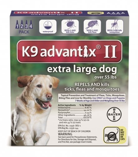 k9 advantix ii vs frontline plus