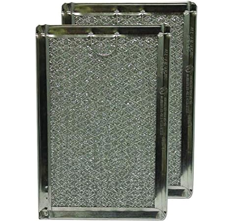Amazon Com 2 Pack Ge Wb06x10654 Microwave Oven Grease Range Filter 5 X 8 Home Kitchen