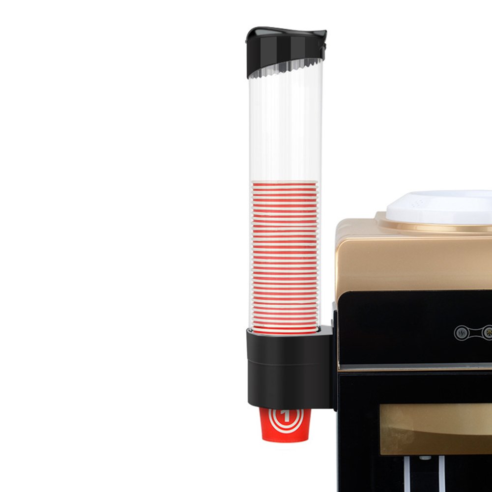 Ainstsk Paper Cups, Water Cup Dispenser Wall Mounted Plastic Dispenser