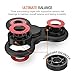 Trianium Fidget Spinner, [Tripple Ranger] Prime Stress Reducer Toy for Kid Student Adult [Premium Bearing] [Easy Flick+Spin] Single/Both Hands Finger Figit Spinners Toys for Anxiety,Autism,Boredom