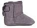 UGG Kids Baby Girl's Jesse Grosgrain Bow (Infant/Toddler) Nightfall Boot SM (US 2-3 Infant) M