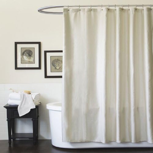 Amazon Com Lush Decor Triangle Home Fashions 16616 Channel Shower