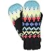 isotoner Women’s Chunky Cable Knit Cold Weather Mittens with Warm, Soft Lining