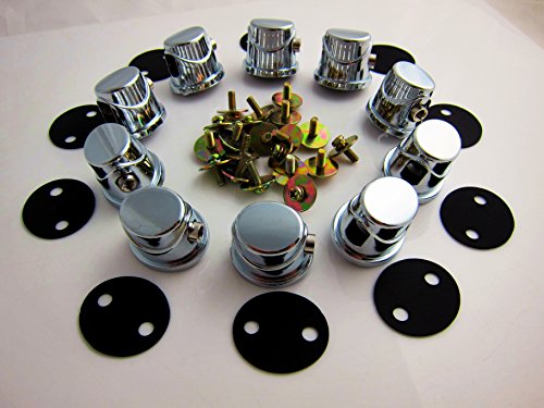 Goedrum 10 Single Ended Tom/Bass Drum Lugs with Mounting Screws for 7~11mm Drum Shell