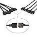 GD-Lighting 4pcs Multi-Color 7 Color LED Interior Underdash Lighting Kit, With Sound Active Function and Wireless Remote Control