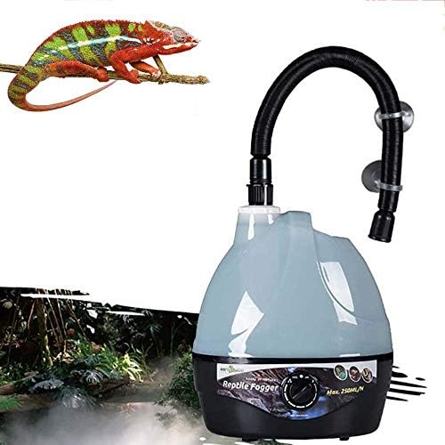 Premium Reptile Humidifier, Amphibians Fogger, 2.5 L Tank Capacity, Quite Operation/Automatic Shut-off, Suitable for Reptiles Amphibians, Gecko, Snake, Turtle