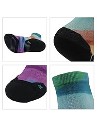 Calcetines deportivos HUSO unisex con estampado digital para correr, 1,2,3,4,6,8,11 pares