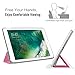 MoKo Case Fit 2018/2017 iPad 9.7 6th/5th Generation - Slim Lightweight Smart Shell Stand Cover with Translucent Frosted Back Protector Fit Apple iPad 9.7 Inch 2018/2017, Coreopsis(Auto Wake/Sleep)