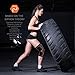 CAMBIVO 2 Pack Knee Brace, Knee Compression Sleeve Support for Men and Women(Orange)