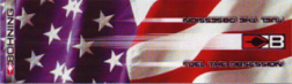 Bohning Archery Club Stars & Stripes HD Standard Arrow Wrap, 12pk