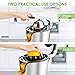 Aicok Citrus Juicer Electric 160W Powerful Stainless Steel citrus juicer squeezer With Soft Grip Handle And Anti-drip Citrus Press For Squeeze Fresh Orange Lemon,Whisper-Quiet Motor