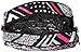 Vera Bradley Women's Cotton Large Zip Cosmetic Makeup Organizer Bag, Northern Stripes, One Size