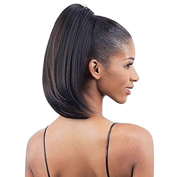 Buy Nicewig 20 Straight Wrap Drawstring 100 Human Hair Ponytail