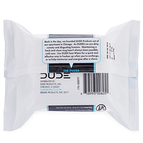 DUDE-Face-Body-Wipes-30-Count-Unscented-for-Sensitive-Skin-Infused-with-Refreshing-Sea-Salt-Soothing-Aloe-Moisturizing-Face-Cleansing-Cloths-for-Men-Hypoallergenic-Alcohol-Free