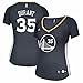 adidas Kevin Durant Golden State Warriors NBA Women's Grey Official Alternate Replica Jersey