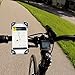 AGPtek Bike Phone Mount Bicycle Holder, 360 Degrees Rotatable, Adjustable Eagle Claw Design, Universal Cradle Clamp for iPhone 5/6/7/7 Plus, Samsung S7/8 Note 5, GPS Device etc, Black