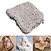 Baby Photography Props Basket Braid Wool Wrap Newborn Photo Shoot Baskets Filler Posing Stuffer Background Blanket (Beige)